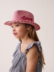 Pink Cowgirl Western Cowgirl Hat (3-16yrs) - Image 1 of 3