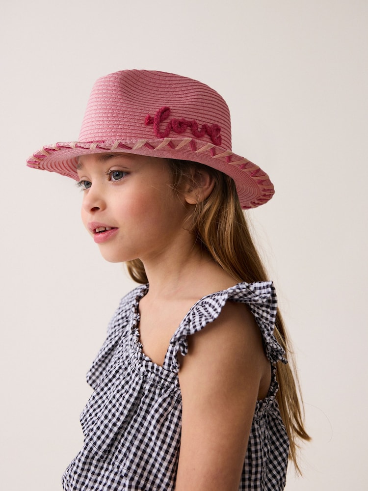 Pink Cowgirl Western Cowgirl Hat (3-16yrs) - Image 1 of 3