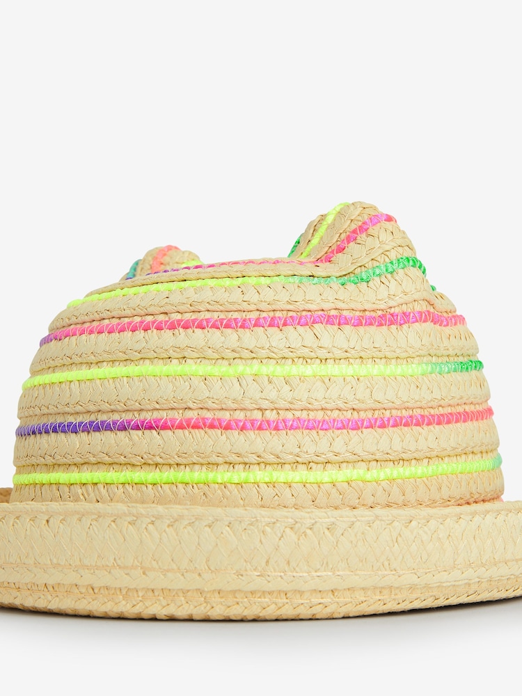Multi Bright Rainbow Cat Hat (3mths-6yrs) - Image 2 of 2