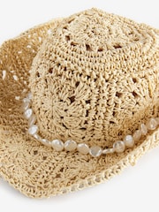 Natural Western Cowgirl Hat (3-16yrs) - Image 2 of 2