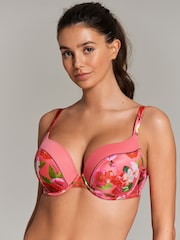 B by Ted Baker Blue Floral Triple Boost Bra - Image 1 of 8