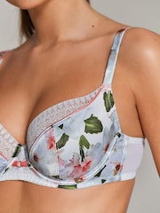 B by Ted Baker soutien-gorge blanc à fleurs non rembourré à armatures - Image 12 de 14