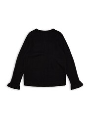 Threadgirls Black Crew Neck Christmas Jumper - Image 4 of 5