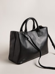 Ted Baker Black Winisie Large Webbing Pebble Bag - Image 2 of 4