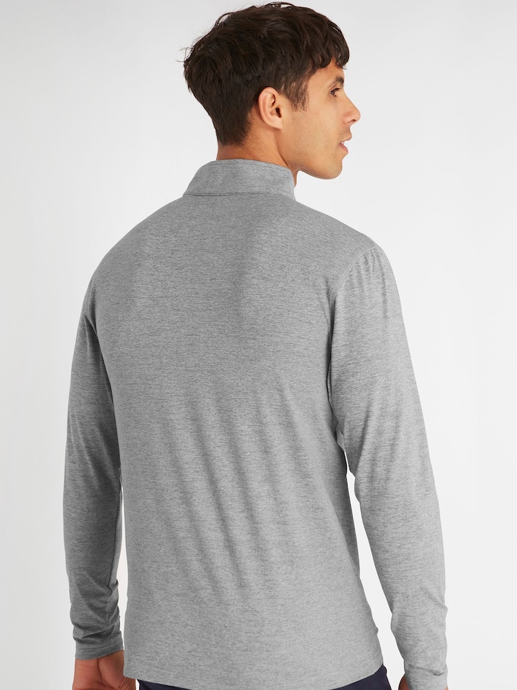 Calvin Klein Golf Newport Quarter Zip Sweatshirt - Image 2 of 6