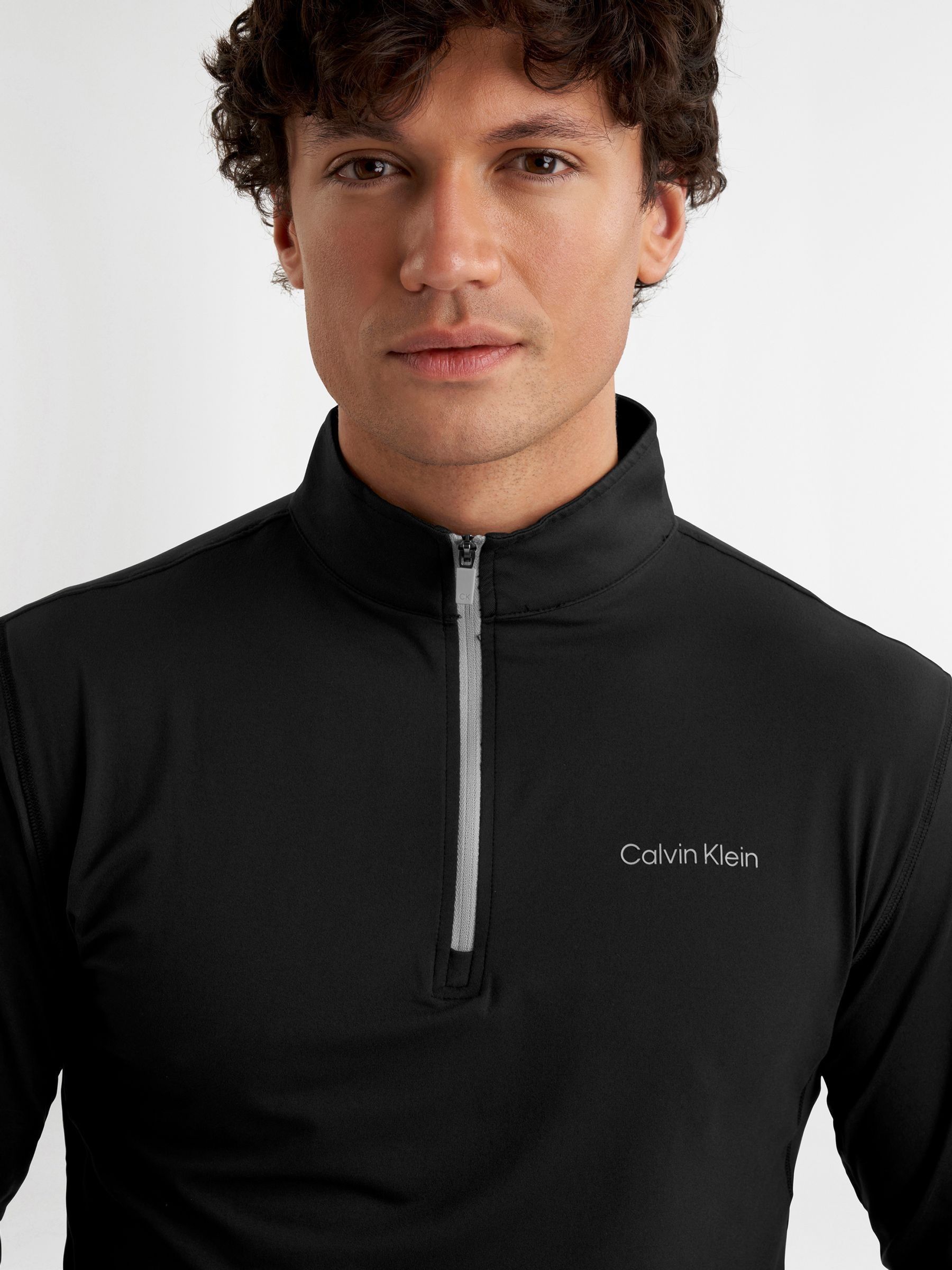 Comprar Preto - Calvin Klein Golf Newport Sweatshirtcom zíper de