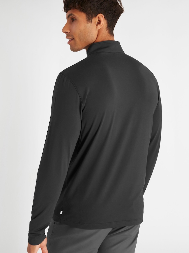Calvin Klein Golf Newport Quarter Zip Sweatshirt - Image 4 of 8