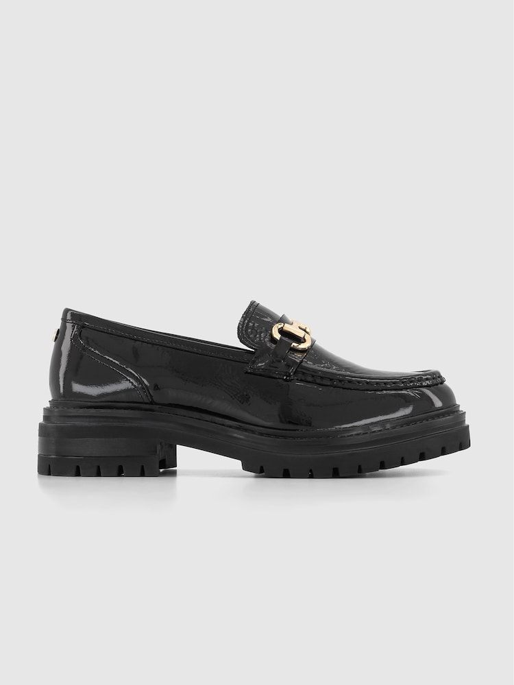 Office Franks Loafer aus Lackleder mit Trense - Bild 1 von 4 Office Franks Loafer aus Lackleder mit Trense - Bild 1 von 4