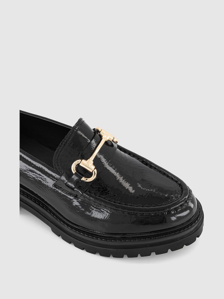 Office Franks Loafer aus Lackleder mit Trense - Bild 4 von 4 Office Franks Loafer aus Lackleder mit Trense - Bild 4 von 4
