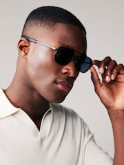 Black Classic Polarised Sunglasses - Image 1 of 5