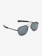 Black Classic Polarised Sunglasses - Image 2 of 5