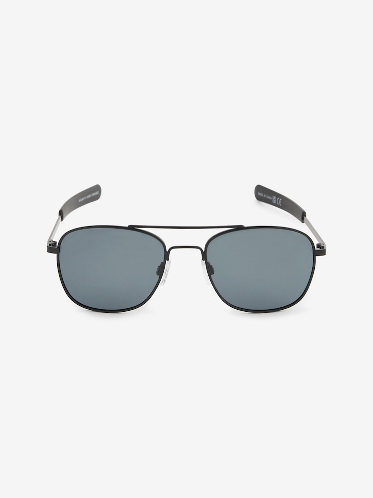 Black Classic Polarised Sunglasses - Image 3 of 5