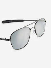 Black Classic Polarised Sunglasses - Image 4 of 5
