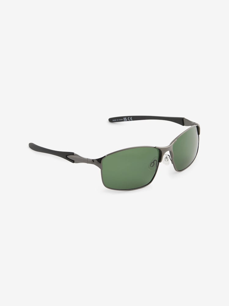 Gun Metal Grey Classic Polarised Sunglasses - Image 1 of 1