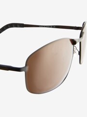 Black and Brown Classic Polarised Sunglasses - Image 5 of 5