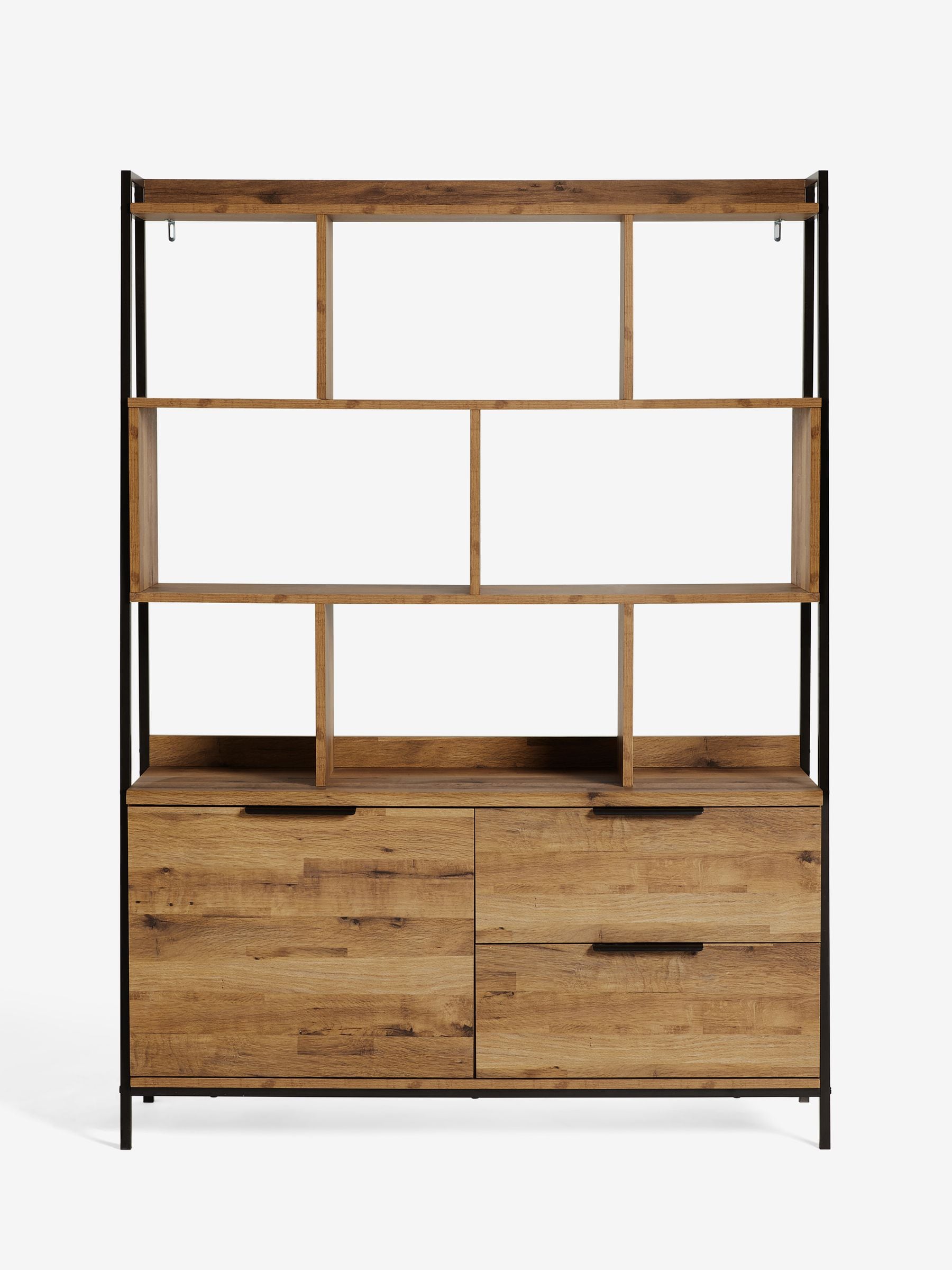 Buy Dark Bronx Oak Effect Extra Wide Shelf from the Next UK online