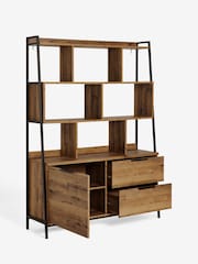 Dark Bronx Wide Storage Ladder Wide Ladder Shelf - Image 6 of 9