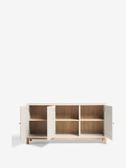 Cream Malvern Oak Effect Large Sideboard - Image 6 of 9