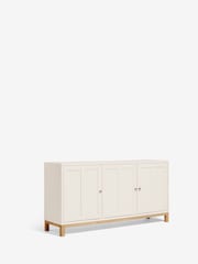 Cream Malvern Oak Effect Large Sideboard - Image 7 of 9
