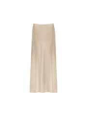 Ro&Zo Natural Metallic Satin Bias Skirt - Image 4 of 4