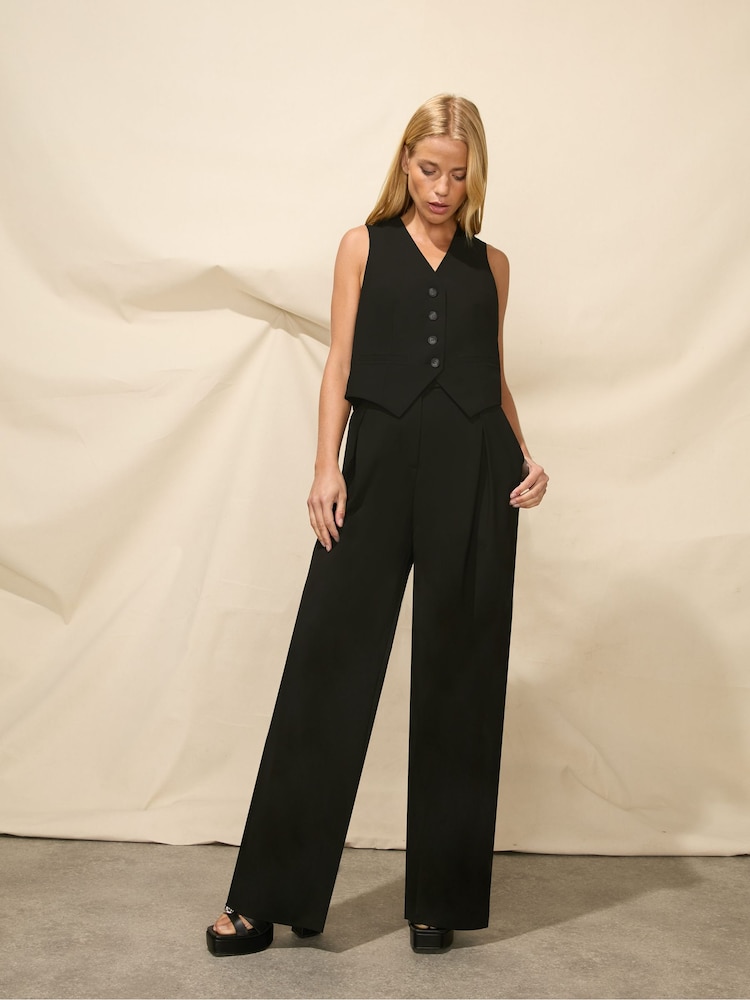Ro&Zo Pleat Detail Trousers - Image 1 of 4