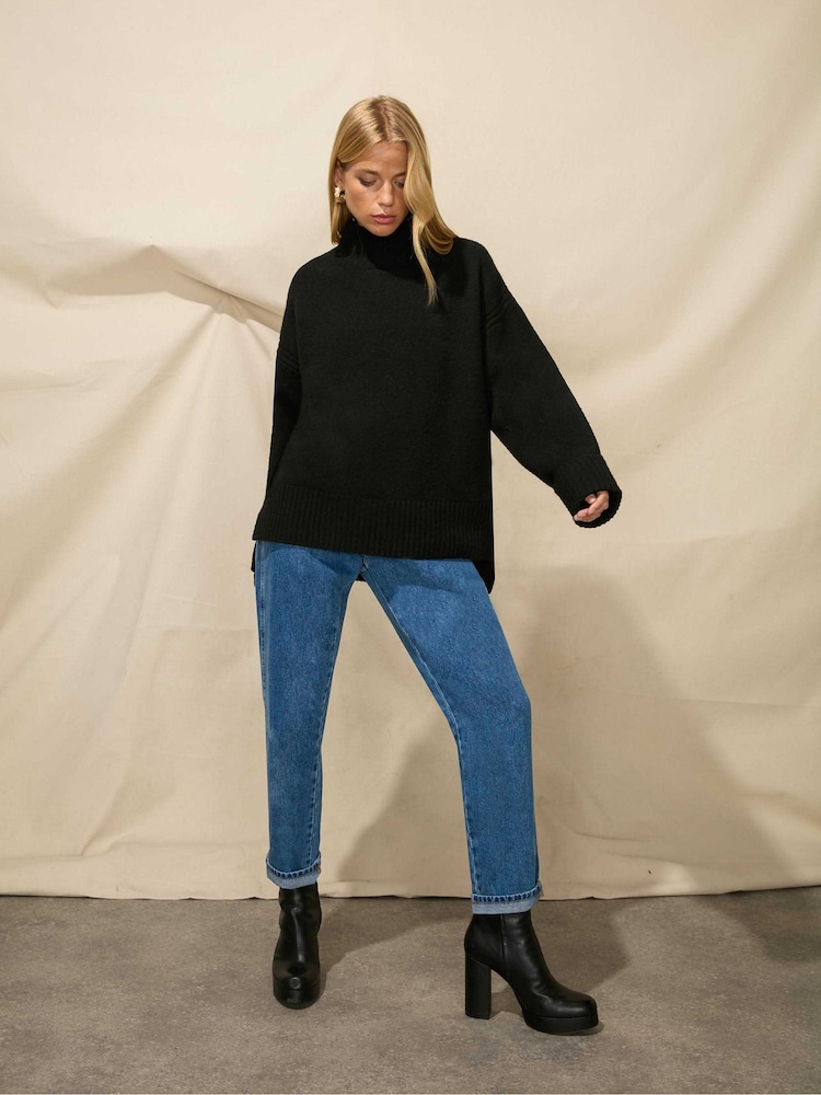 Ro&Zo Turn Back Cuff Jumper - Image 1 of 5