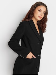 Long Tall Sally Black Long Formal Coat - Image 5 of 5