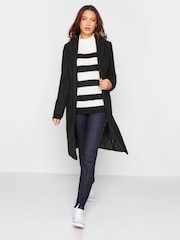 Long Tall Sally Black Midi Formal Coat - Image 3 of 4