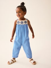 Denim Crochet Playsuit (3mths-7yrs) - Image 2 of 7
