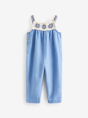 Denim Crochet Playsuit (3mths-7yrs) - Image 5 of 7