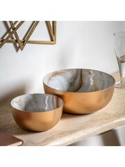 Gallery Home Brass Bowl - Image 1 of 4