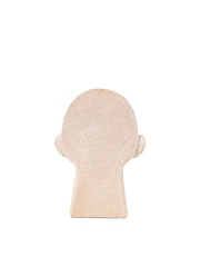Gallery Home Cream Characterful Sculpted Head Bookends - Image 5 of 7