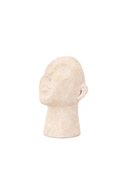 Gallery Home Cream Characterful Sculpted Head Bookends - Image 7 of 7