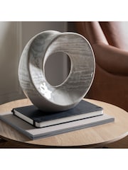 Gallery Home Grey Large Beale Ornaments Sculpture - Image 1 of 6