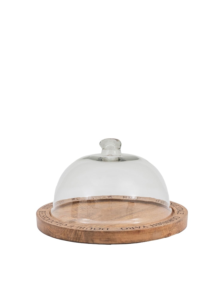 Gallery Home Natural Barstow Cheese Dome - Image 1 of 4