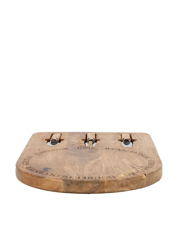 Gallery Home Natural Barstow Cheese Board Set - Image 1 of 3