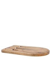 Gallery Home Natural Barstow Cheese Board Set - Image 2 of 3