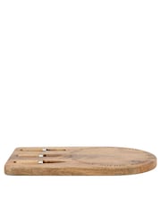 Gallery Home Natural Barstow Cheese Board Set - Image 3 of 3