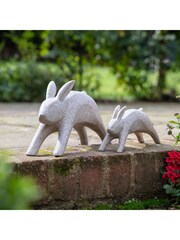 Gallery Home Grey Large Hopperty Hare - Image 1 of 8