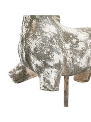 Gallery Home White Antique Alameda Horse Sculpture - Image 5 of 6