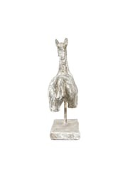 Gallery Home White Antique Alameda Horse Sculpture - Image 6 of 6