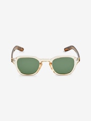 Green Perspex Round Polarised Sunglasses - Image 2 of 3