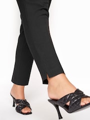 Yours Curve Black Elasticated Tapered Stretch Trousers - Image 7 of 7