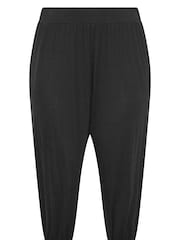 Укороченные трикотажные спортивные брюки-гаремы Yours Curve - Изображение 4 из 4