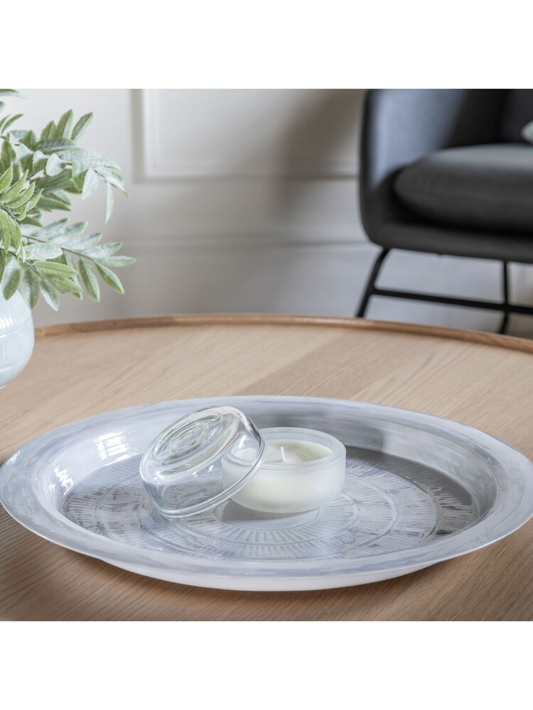 Gallery Home Grey Goleta Tray - Image 2 of 4