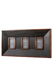 Gallery Home Black Felton x3 Photo Frame - Image 2 of 5