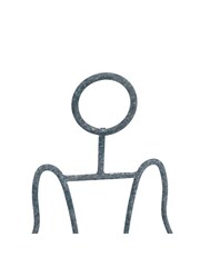 Gallery Home Black Tree Pose Sculpture - Image 4 of 8