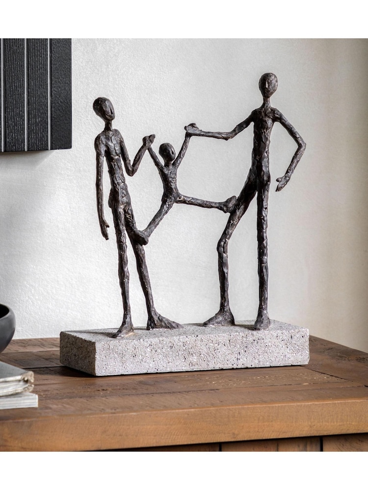 Gallery Home Black Swing Ornaments Sculpture - Image 1 of 7