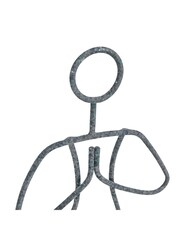 Gallery Home Black Lotus Pose Sculpture - Image 5 of 8