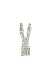 Gallery Home White Small Harry Hare Distressed Ornaments Sculpture - Image 4 of 6